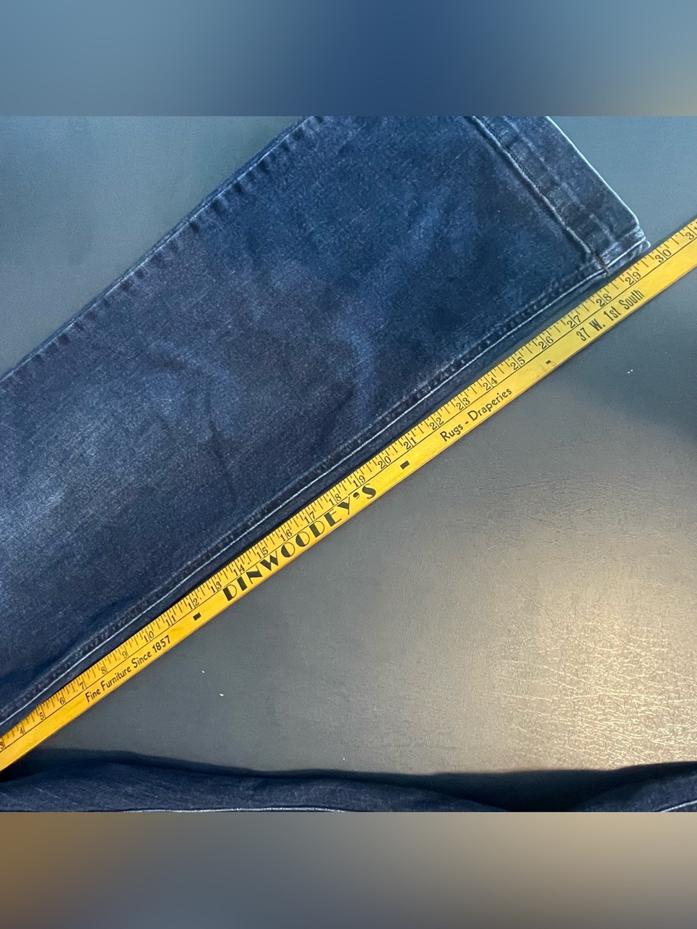 Judy Blue Wide Leg Jeans Size med Wash High Rise Stretch 18W - Picture 5 of 6